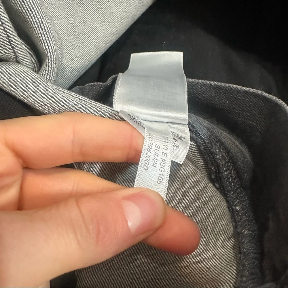 J crew Straight-fit grey jean in signature flex